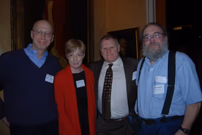 Dough Goodman, Polly Brooks, Gordon Clapp, Elisha Ignatoff Photo